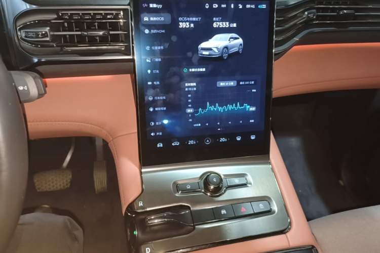 Used Nio EC6 2022 75 kWh Sport Edition Audio And AC Panel