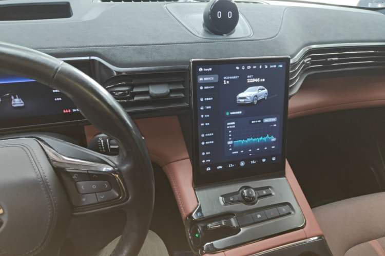 Used Nio EC6 2022 75 kWh Sport Edition Audio And AC Panel