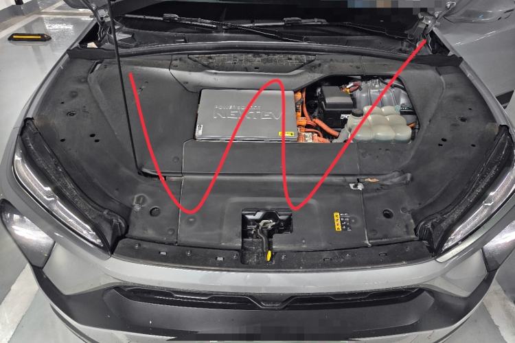 Used Nio EC6 2022 75 kWh Sport Edition Engine Bay