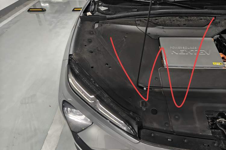 Used Nio EC6 2022 75 kWh Sport Edition Engine Bay Right
