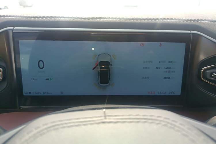 Used Nio EC6 2022 75 kWh Sport Edition Instrument Cluster