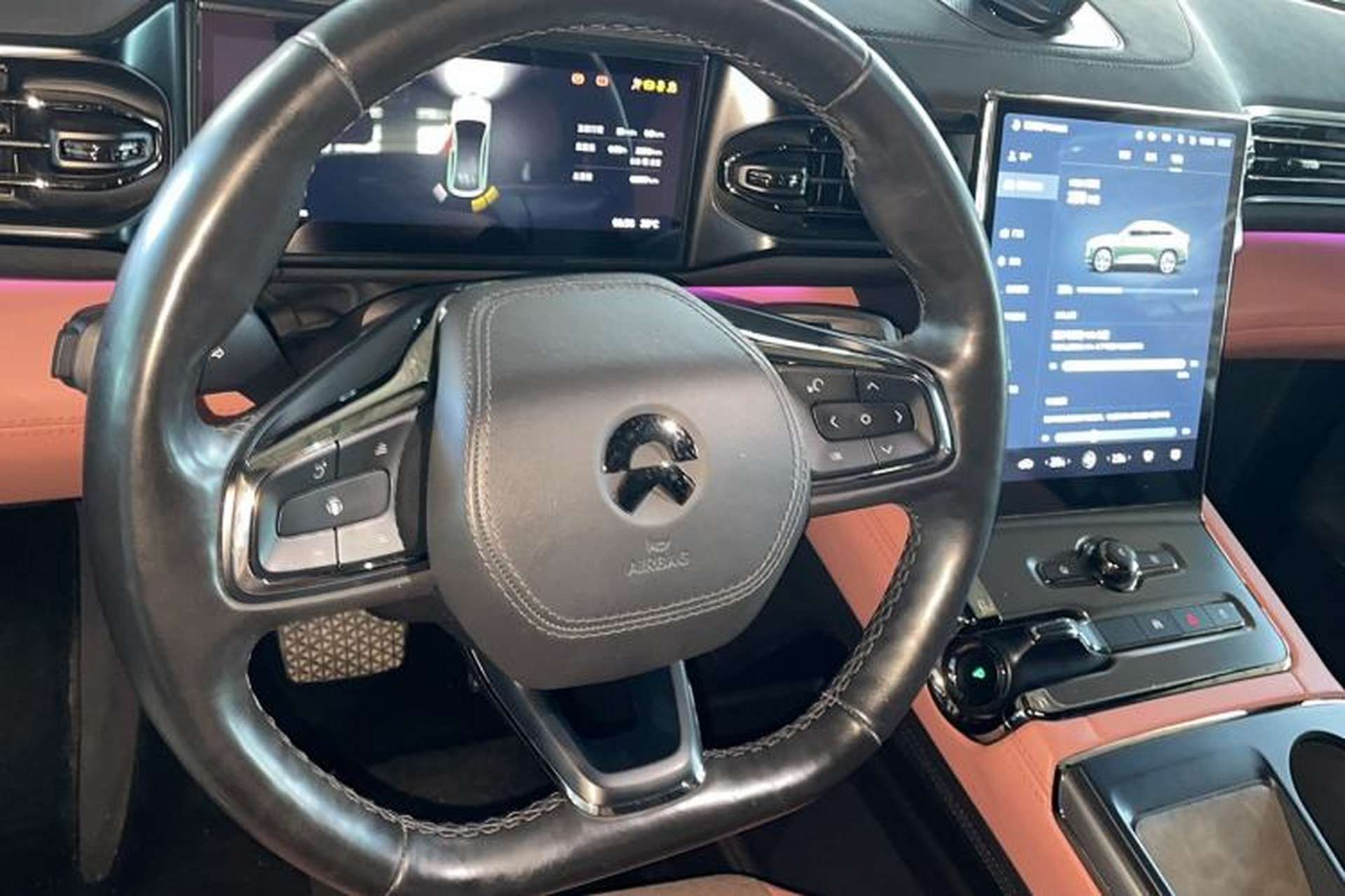 Used Nio EC6 2022 75 kWh Performance Version Steering Wheel