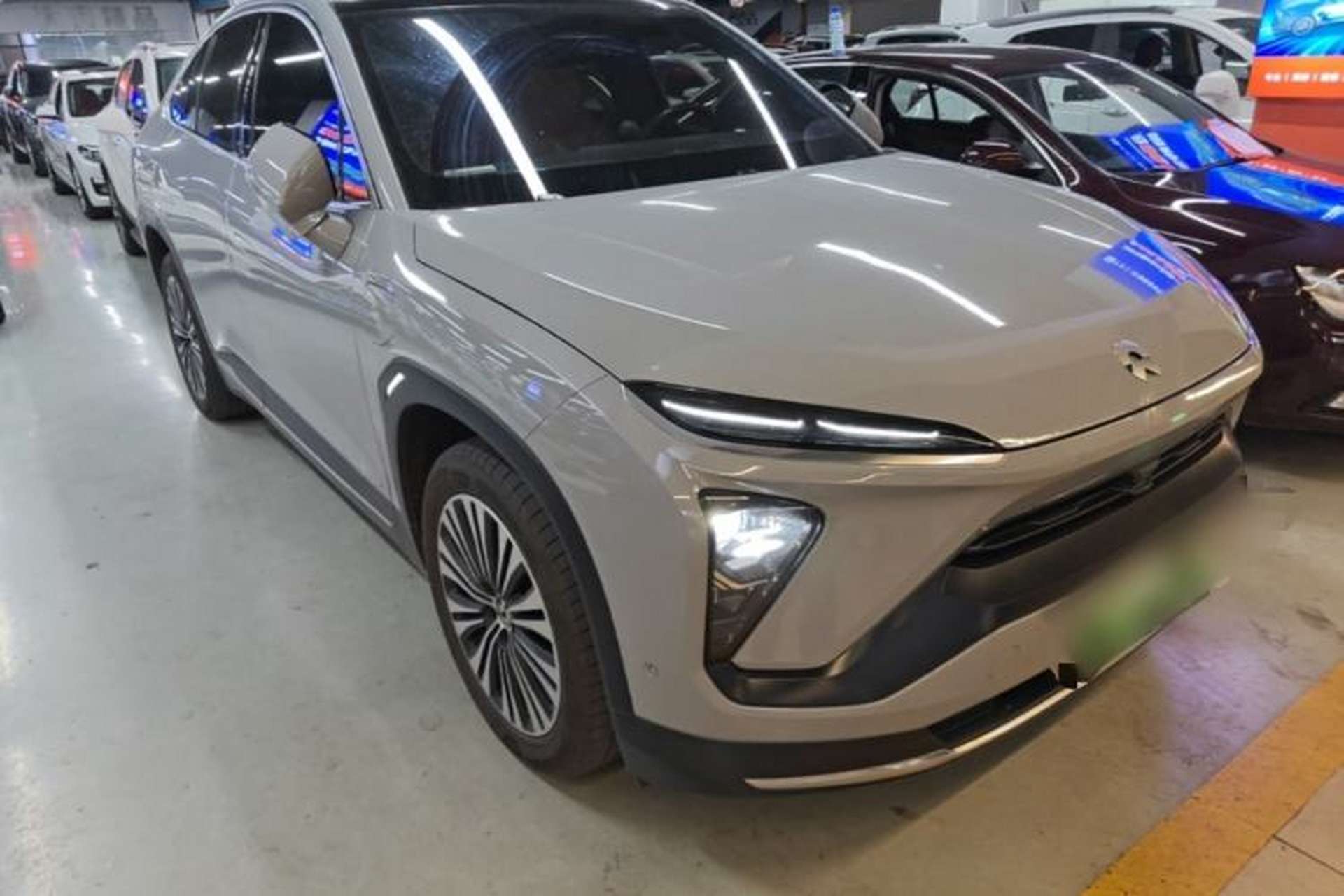 Used Nio EC6 2022 75 kWh Sport Edition Front Right 45 Deg
