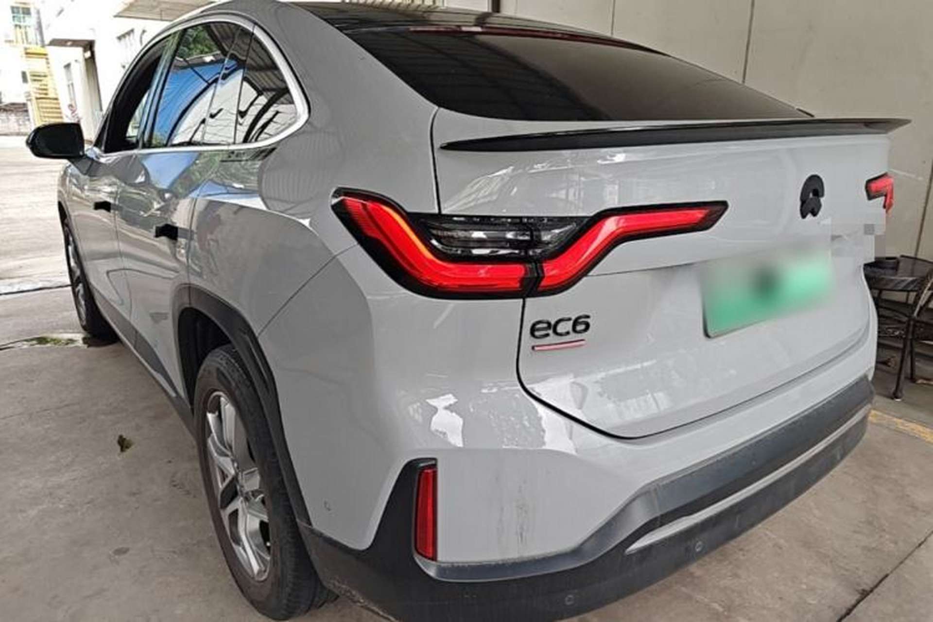 Used Nio EC6 2022 75 kWh Sport Edition Rear Left 45 Deg