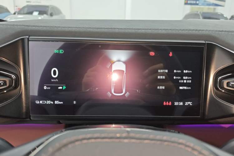 Used Nio EC6 2022 75 kWh Sport Edition Instrument Cluster