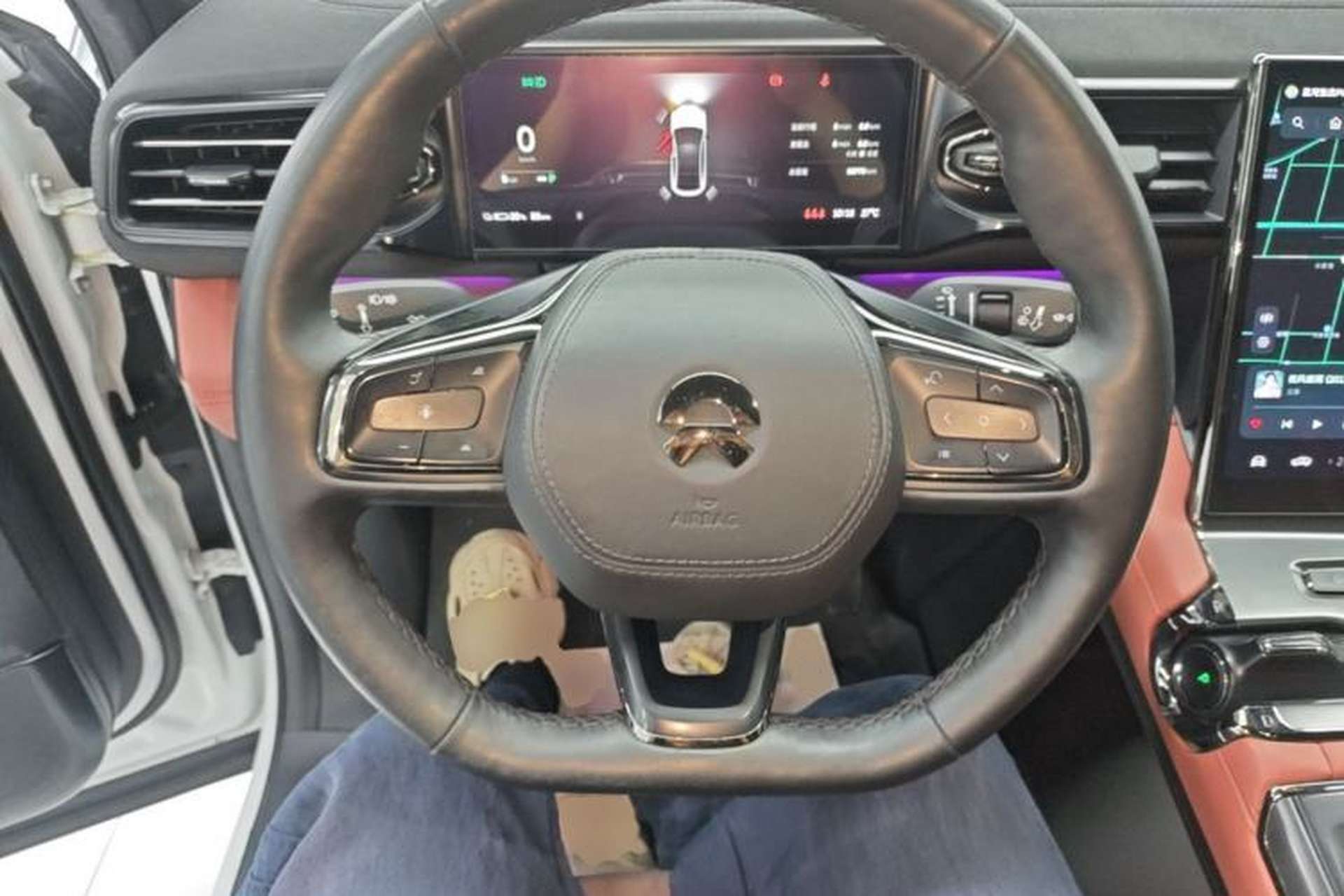 Used Nio EC6 2022 75 kWh Sport Edition Steering Wheel