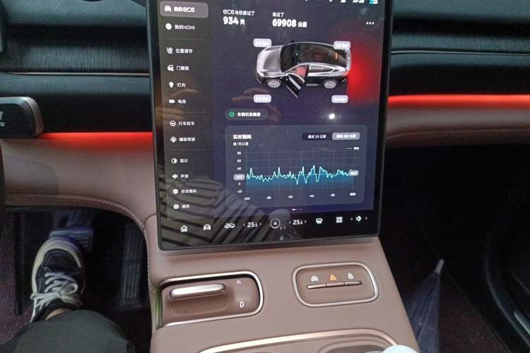 Used Nio EC6 2023 75 kWh Audio And AC Panel