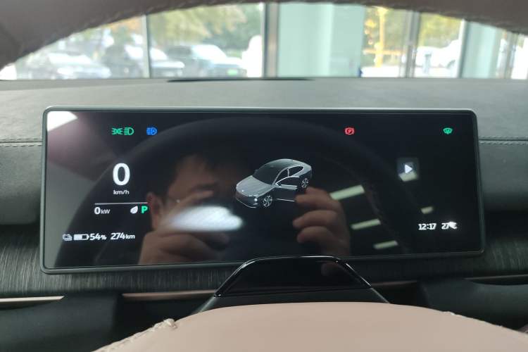 Used Nio EC6 2023 75 kWh Instrument Cluster
