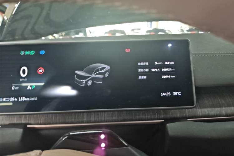 Used Nio EC6 2023 75 kWh Instrument Cluster