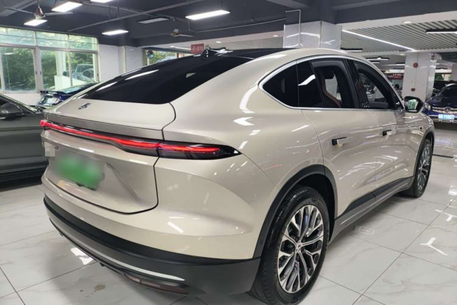 Used Nio EC6 2023 75 kWh Rear Right 45 Deg