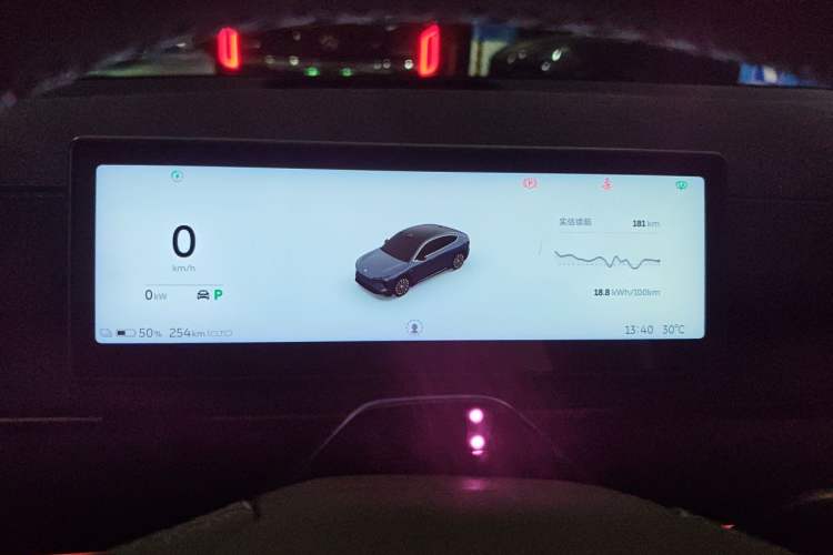 Used Nio EC6 2023 75 kWh Instrument Cluster