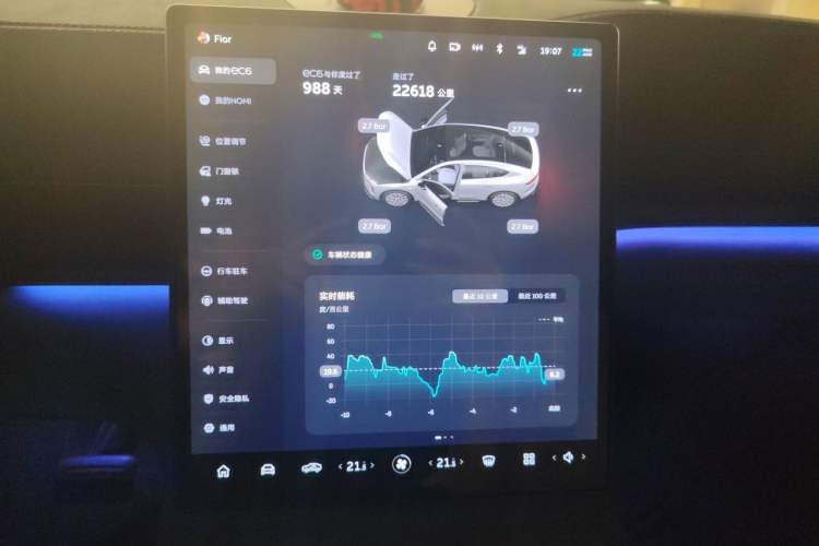 Used Nio EC6 2023 100kWh Audio And AC Panel