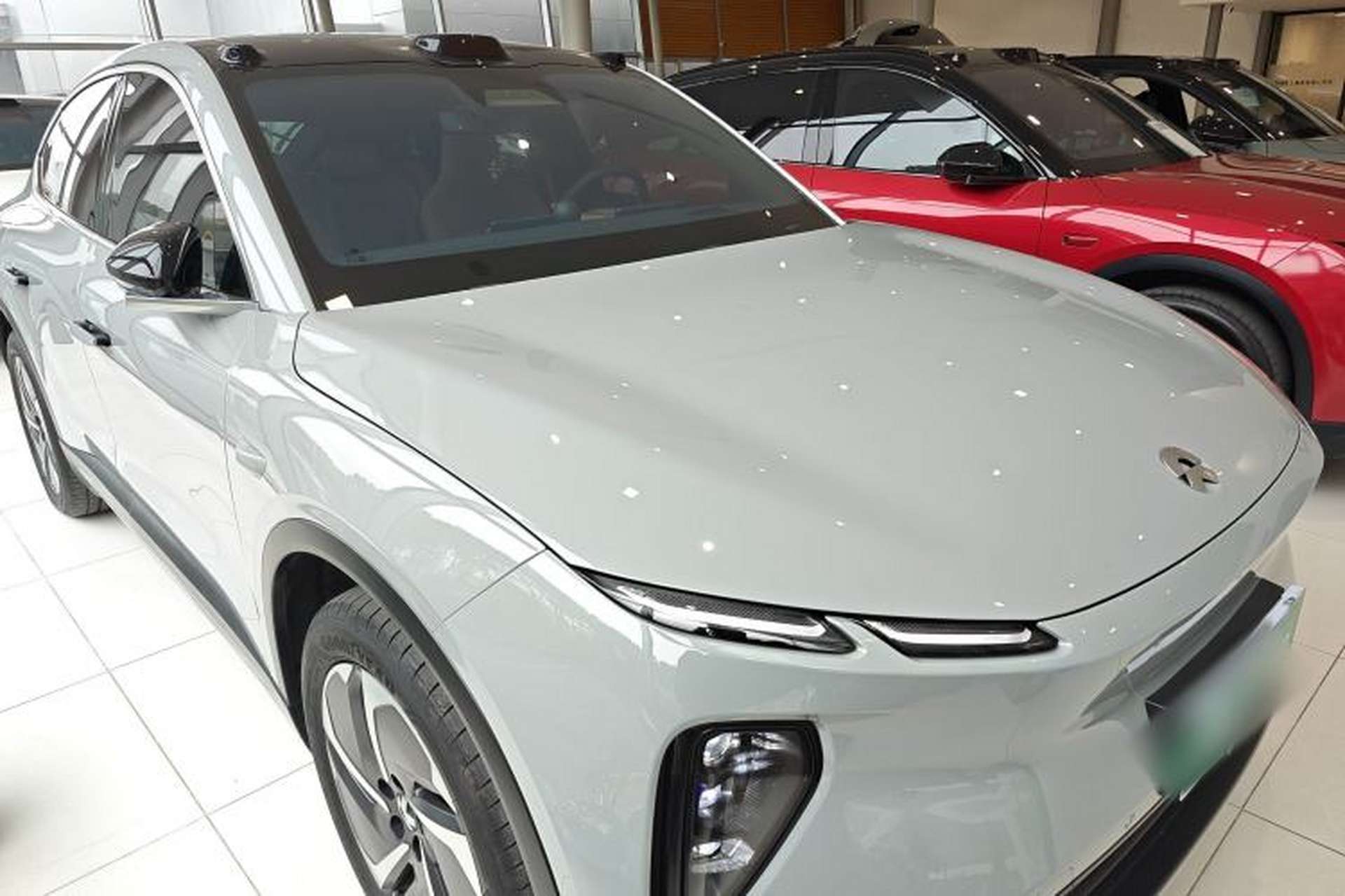Used Nio EC6 2023 75 kWh Front Right 45 Deg