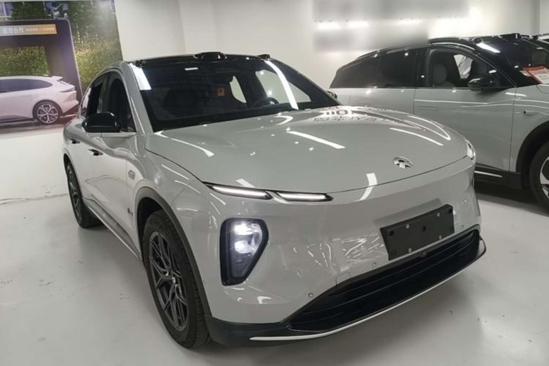 Used Nio EC6 2023 75 kWh Front Right 45 Deg