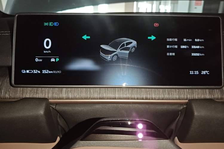 Used Nio EC6 2023 75 kWh Instrument Cluster