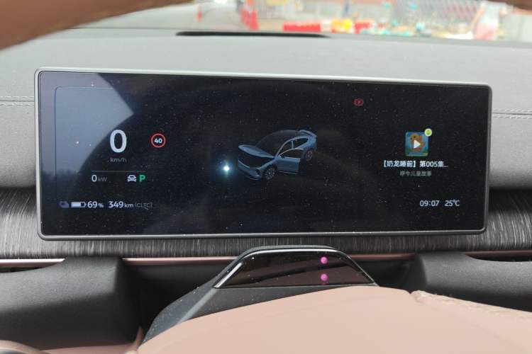Used Nio EC6 2023 75 kWh Instrument Cluster