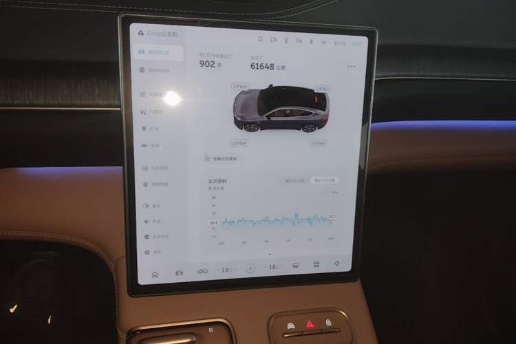 Used Nio EC6 2023 75 kWh Audio And AC Panel