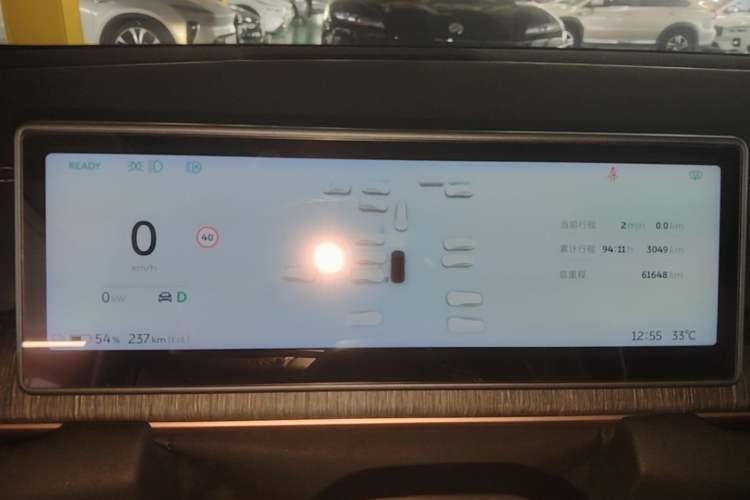 Used Nio EC6 2023 75 kWh Instrument Cluster