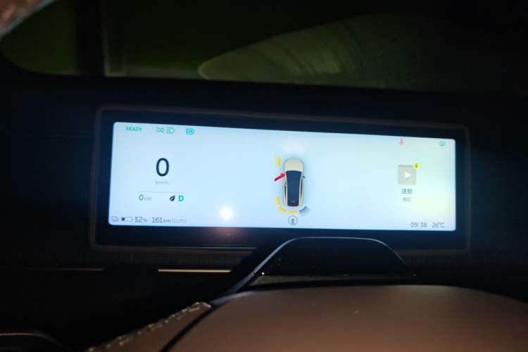 Used Nio EC6 2023 75 kWh Instrument Cluster
