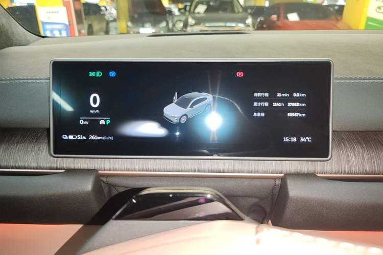 Used Nio EC6 2023 75 kWh Instrument Cluster