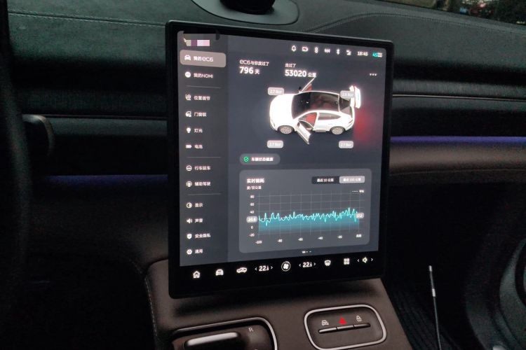 Used Nio EC6 2023 75 kWh Audio And AC Panel