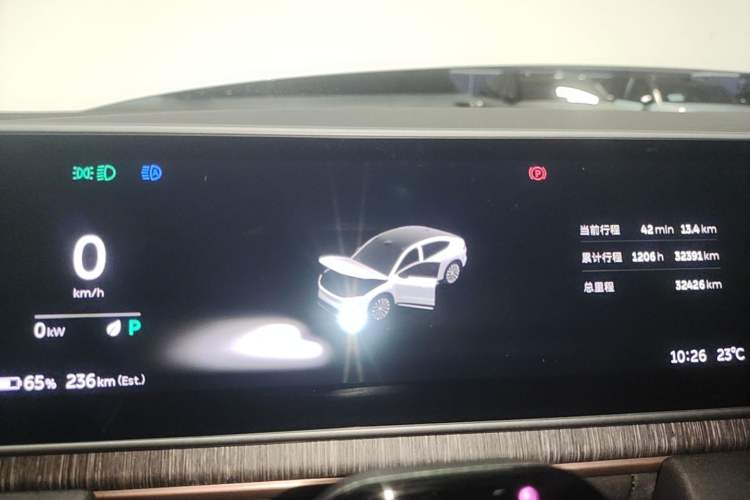 Used Nio EC6 2023 75 kWh Instrument Cluster