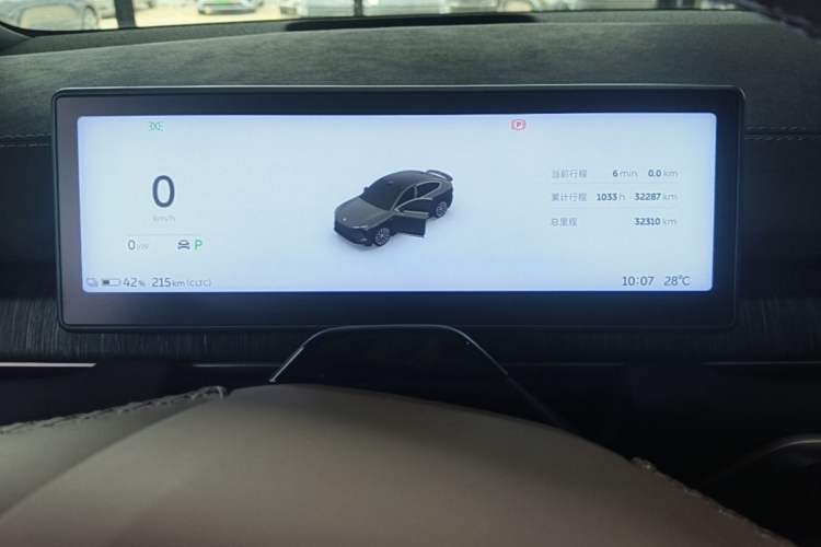 Used Nio EC6 2023 75 kWh Instrument Cluster
