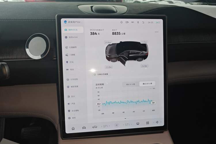 Used Nio EC6 2024 75 kWh Instrument Cluster