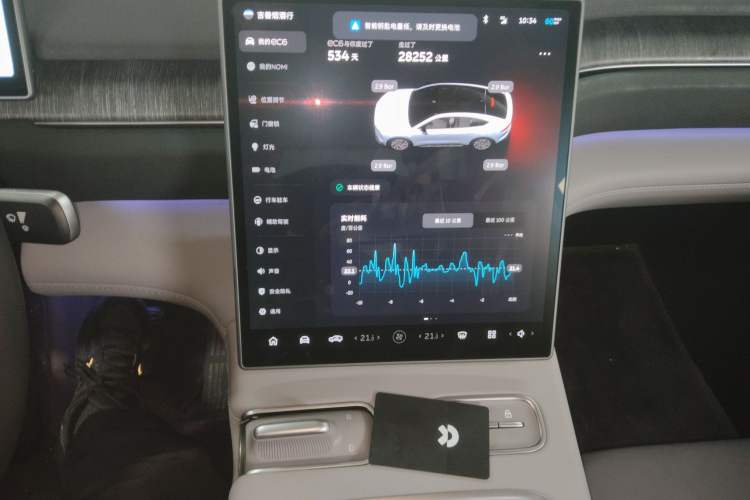 Used Nio EC6 2024 75 kWh Audio And AC Panel