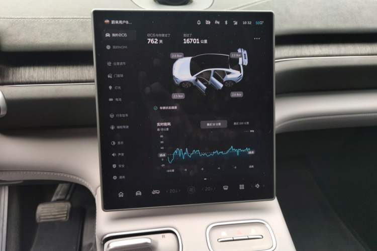 Used Nio EC6 2024 75 kWh Audio And AC Panel