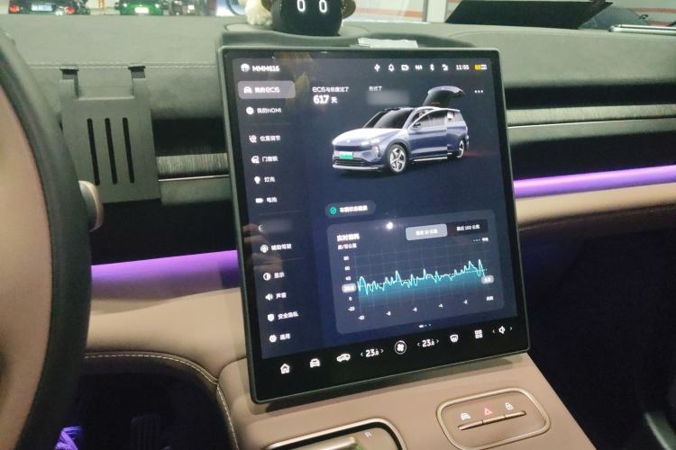 Used Nio EC6 2024 75 kWh Audio And AC Panel
