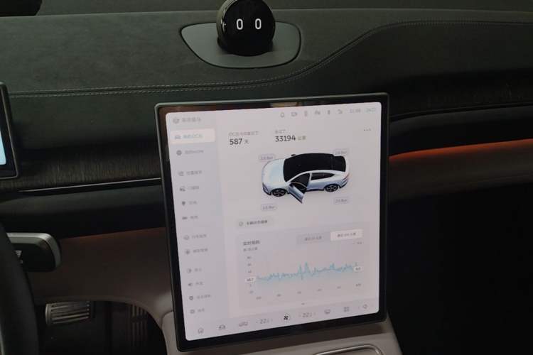 Used Nio EC6 2024 75 kWh Audio And AC Panel