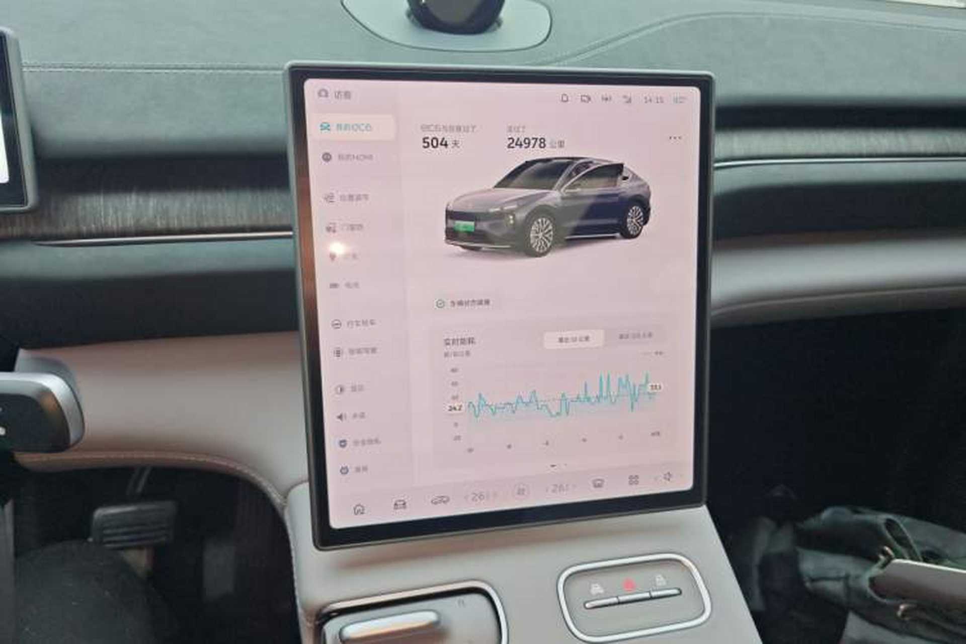 Used Nio EC6 2024 75 kWh Audio And AC Panel