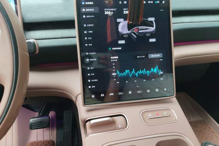 Used Nio EC6 2024 75 kWh Audio And AC Panel
