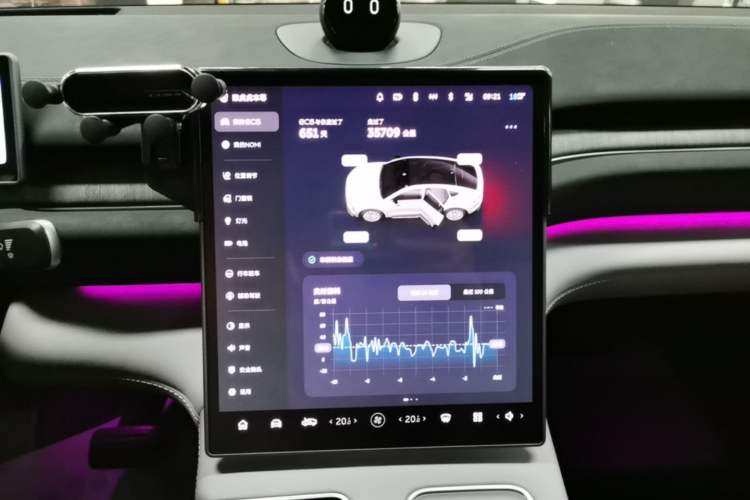Used Nio EC6 2024 75 kWh Audio And AC Panel
