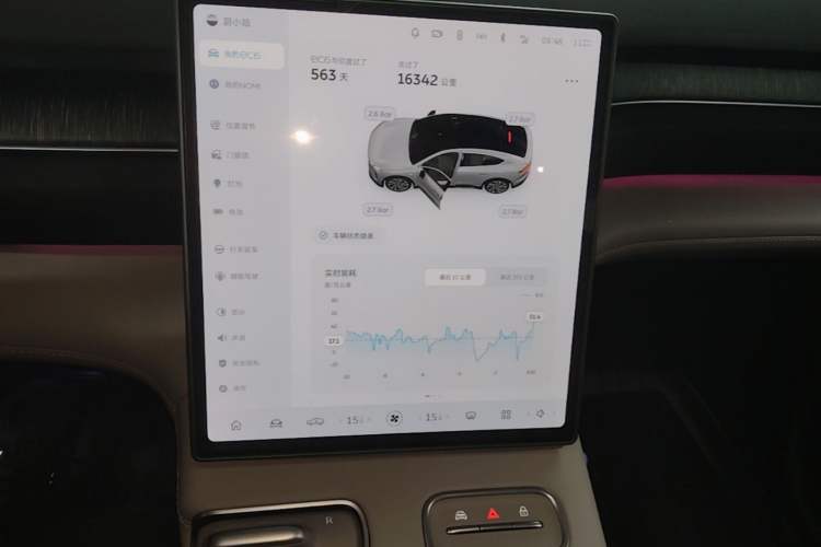 Used Nio EC6 2024 75 kWh Audio And AC Panel