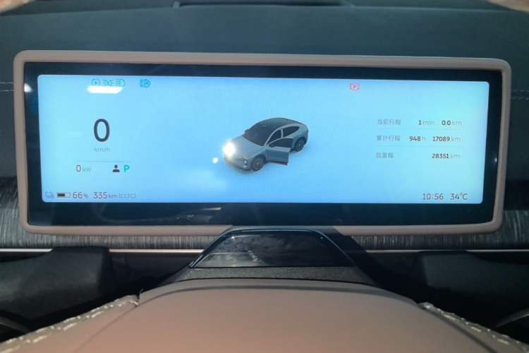 Used Nio EC6 2024 75 kWh Instrument Cluster