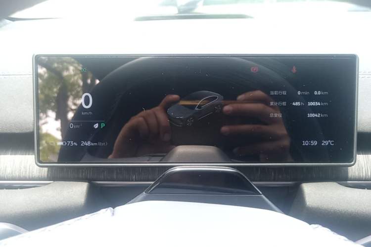 Used Nio EC6 2024 75 kWh Instrument Cluster