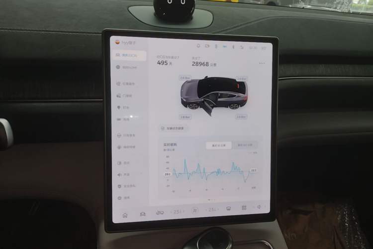Used Nio EC6 2024 75 kWh Audio And AC Panel