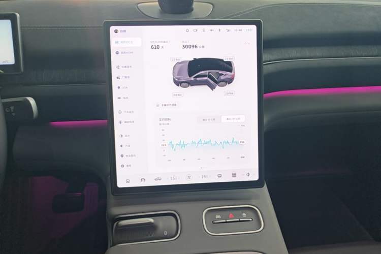 Used Nio EC6 2024 75 kWh Audio And AC Panel