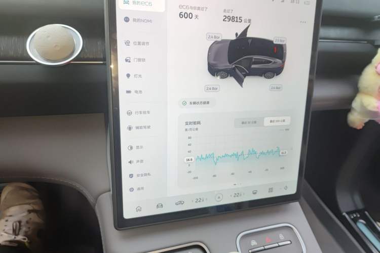 Used Nio EC6 2024 75 kWh Audio And AC Panel
