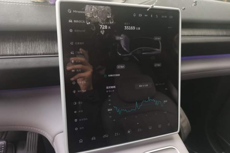 Used Nio EC6 2024 75 kWh Audio And AC Panel