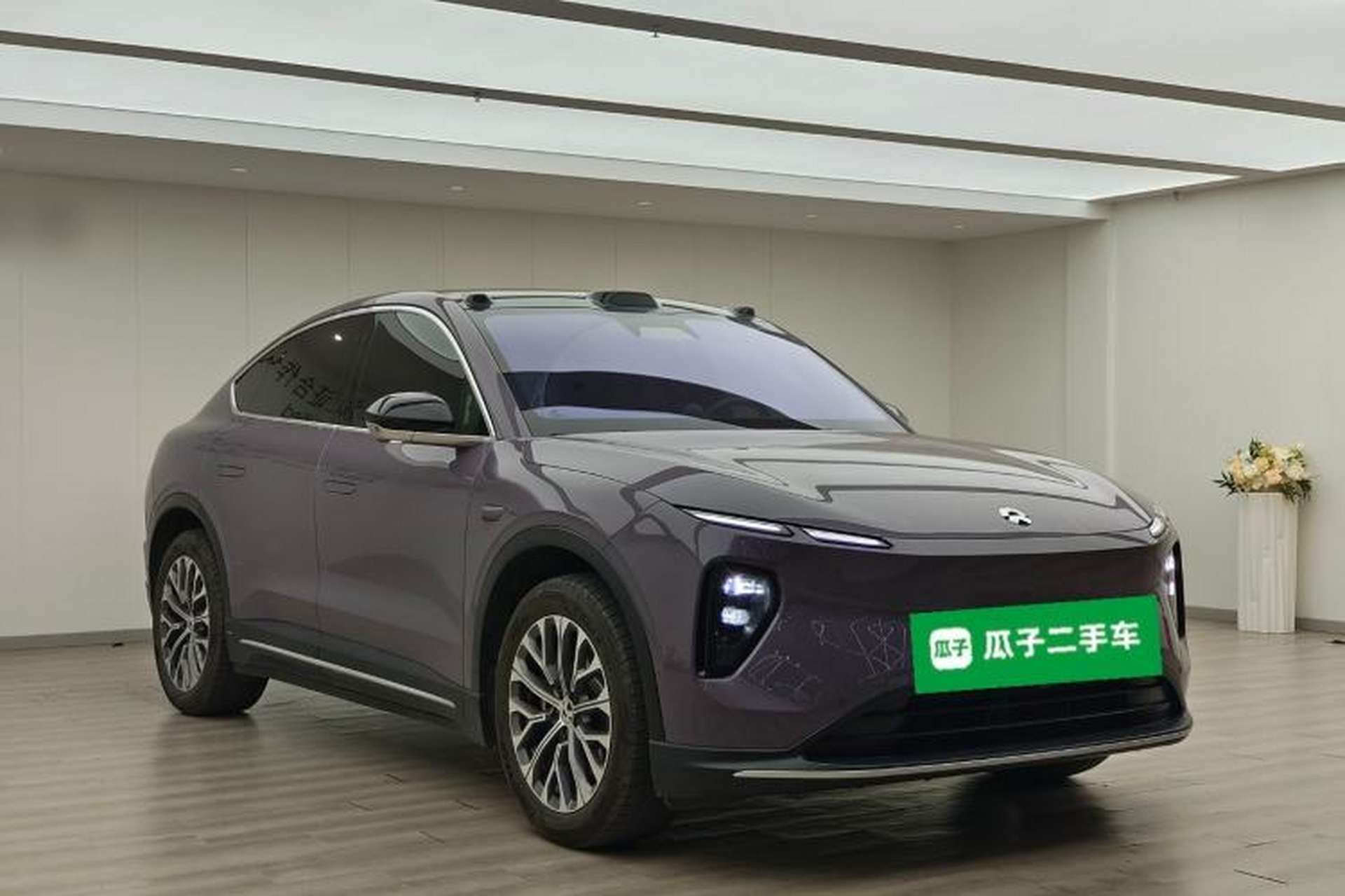 Used Nio EC6 2024 75 kWh Front Right 45 Deg