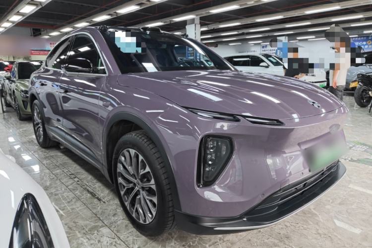 Used Nio EC6 2024 75 kWh Front Right 45 Deg