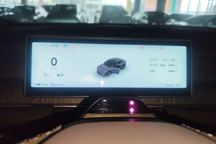 Used Nio EC6 2024 75 kWh Instrument Cluster