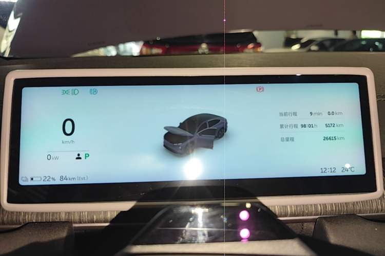 Used Nio EC6 2024 75 kWh Instrument Cluster