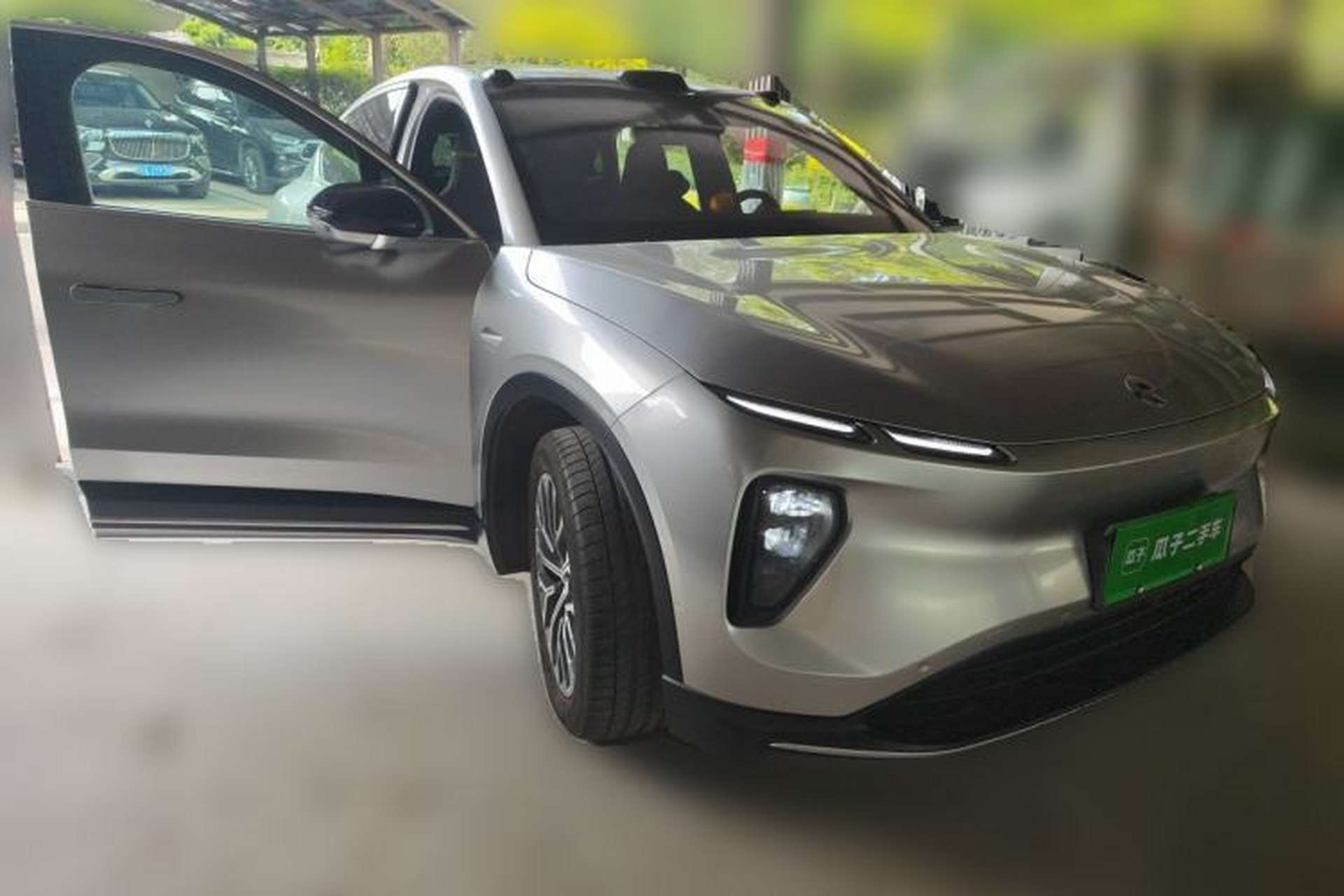 Used Nio EC6 2024 75 kWh Front Right 45 Deg