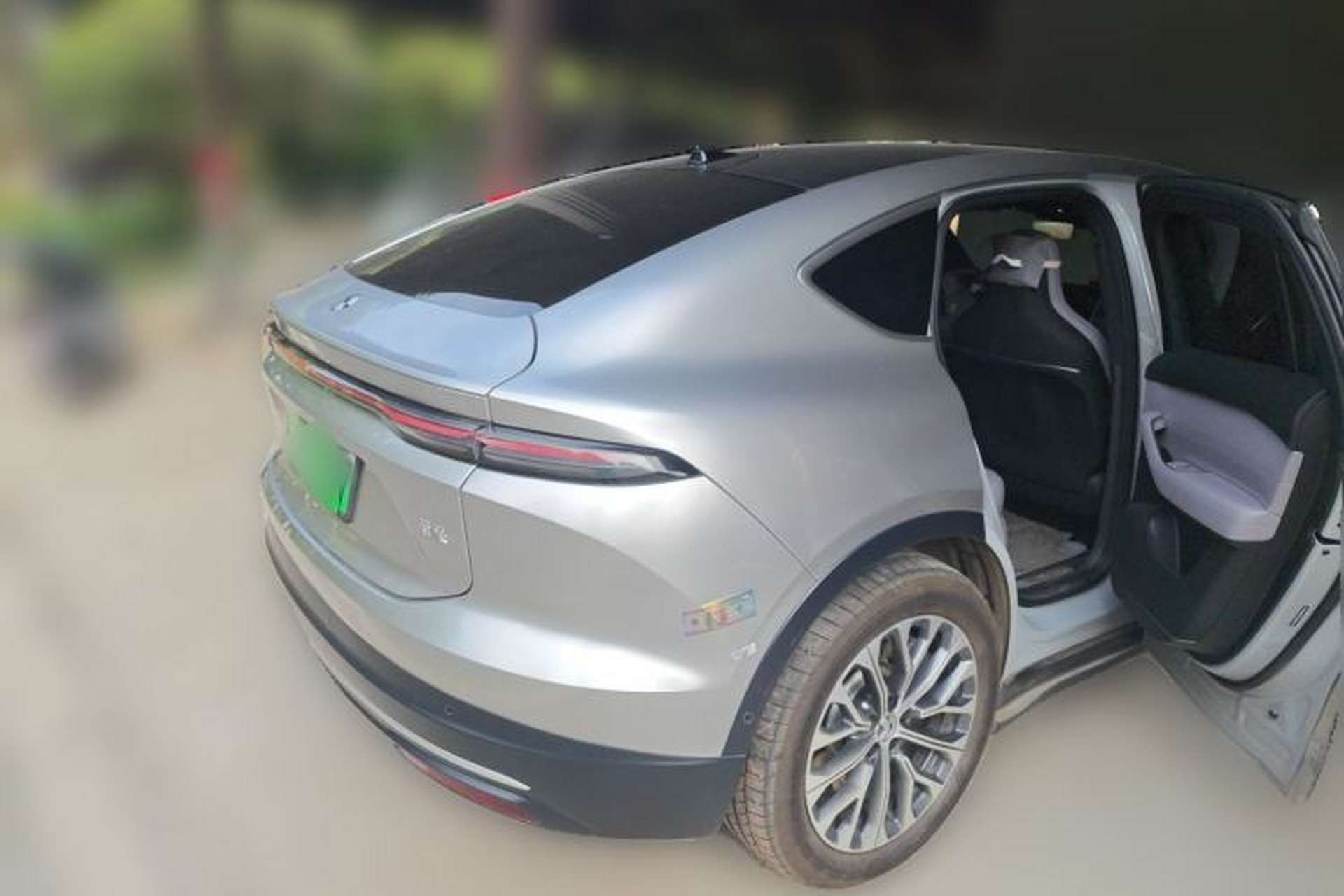 Used Nio EC6 2024 75 kWh Rear Right 45 Deg