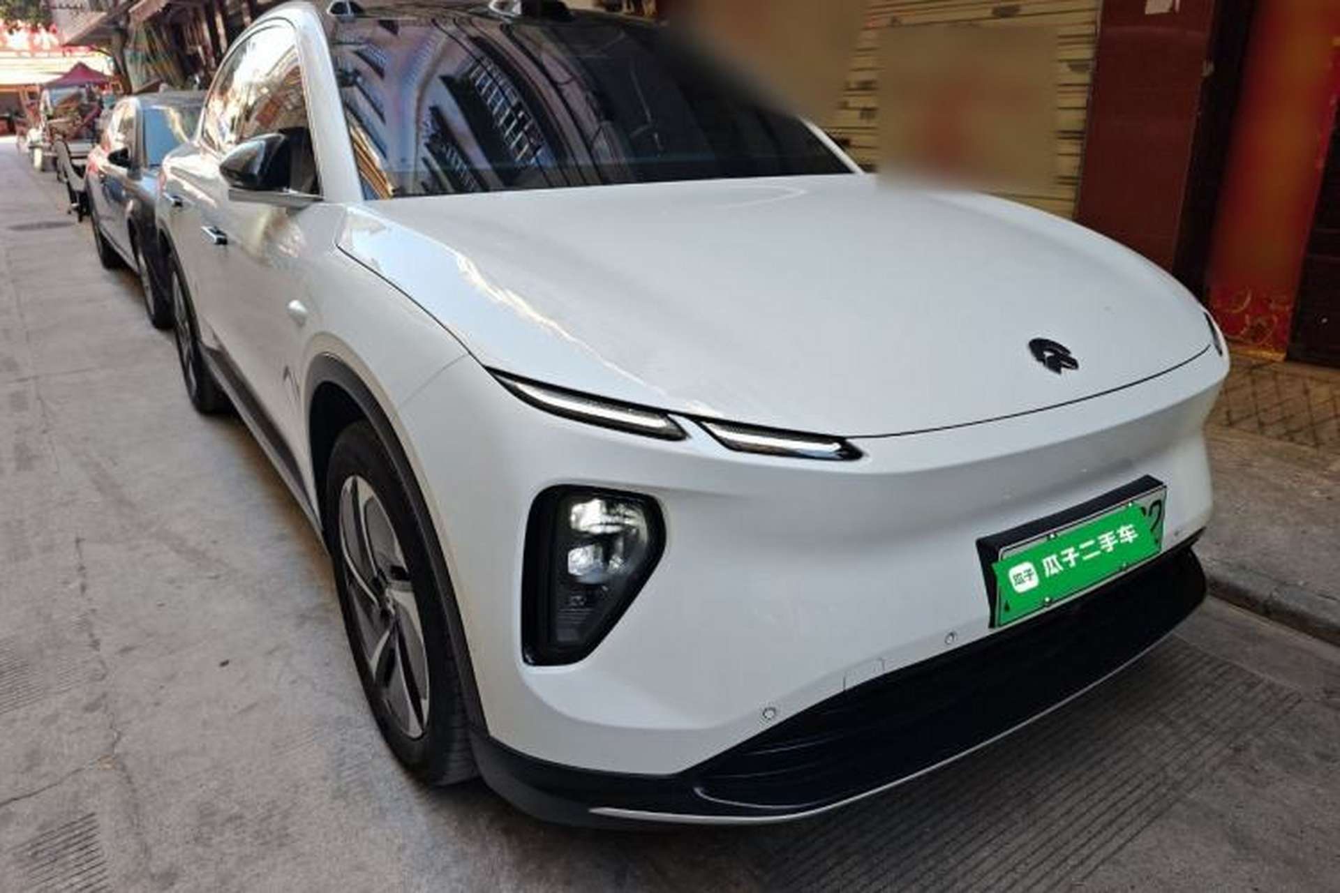 Used Nio EC6 2024 75 kWh Front Right 45 Deg