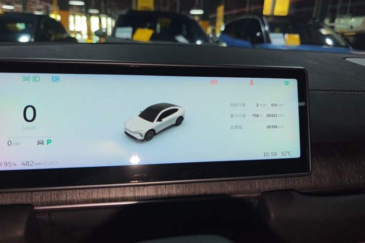 Used Nio EC6 2024 75 kWh Instrument Cluster